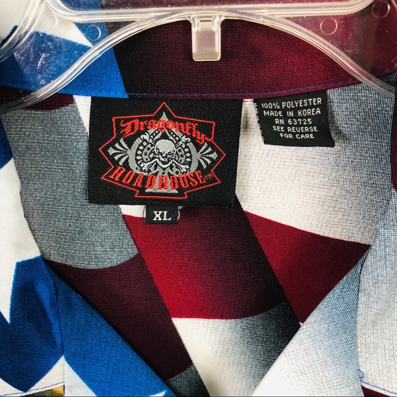 Motorcycle American Eagle Shirt Size XL festivals - Picture 5 of 7